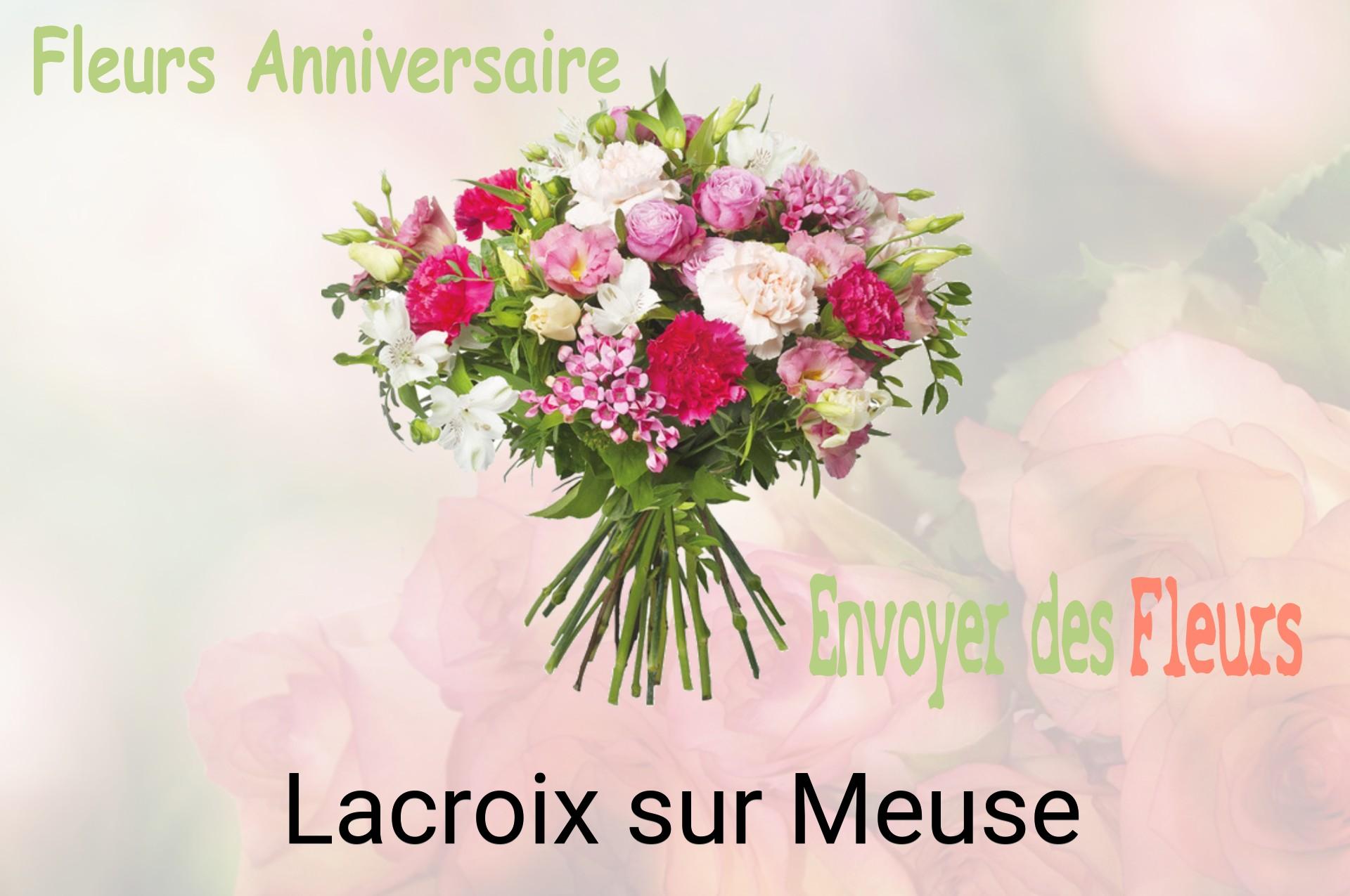 Bouquet de fleurs d’anniversaire livré à Lacroix-sur-Meuse