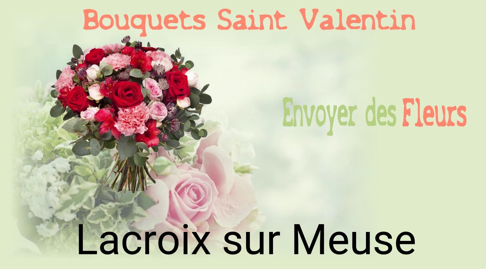 Roses de Saint-Valentin livrées à Lacroix-sur-Meuse